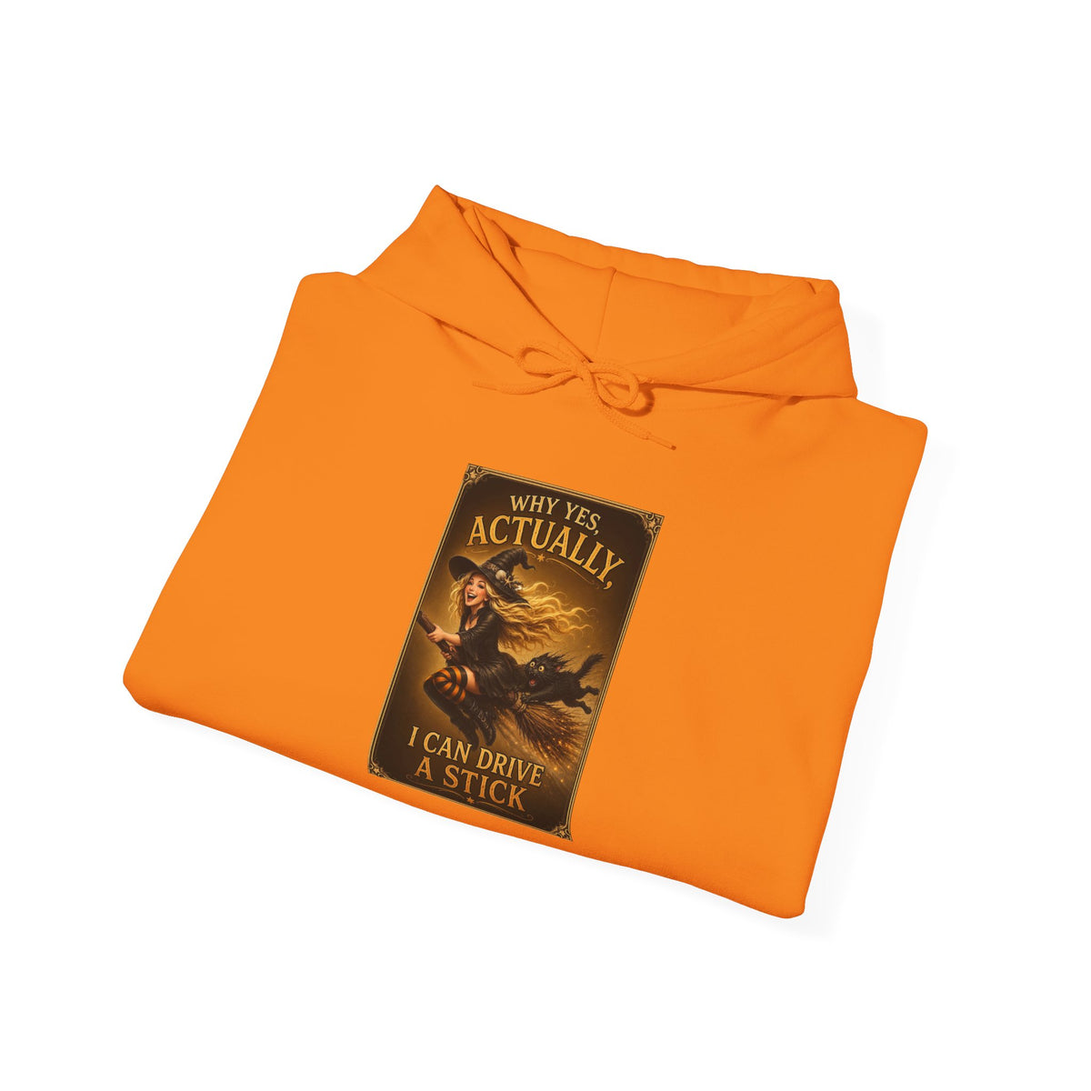 "Why yes, actually i can drive a stick" Vintage Halloween Sweatshirt