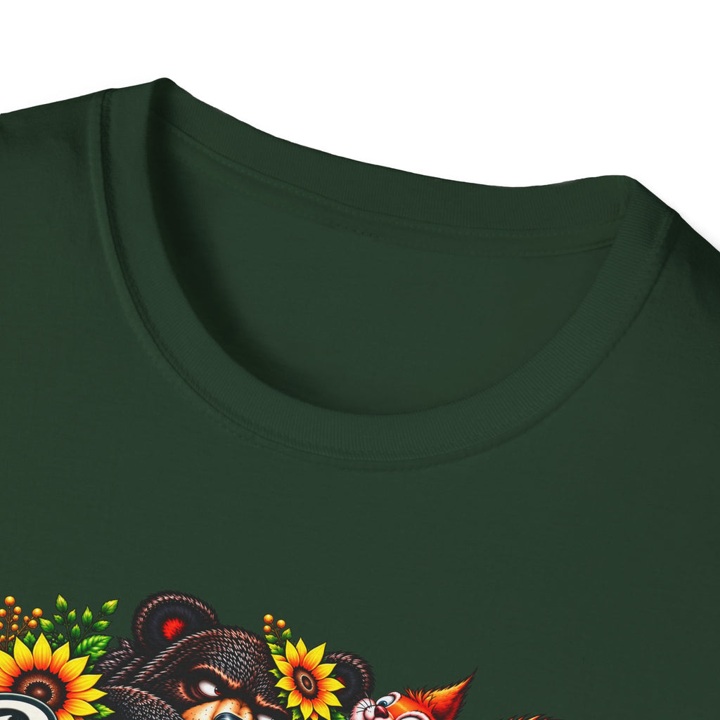 Bearly Stable Floral Graphic Tee