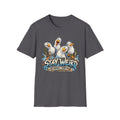 Stay Weird Seagulls T-Shirt — Funny Beach Crew Tee