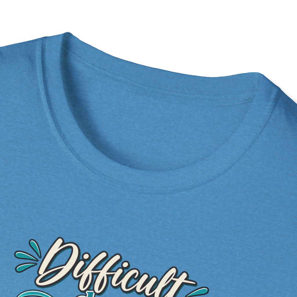 Beach Coffee T‑Shirt Difficult Days deserve a Dunkin” Summer Beach Tee