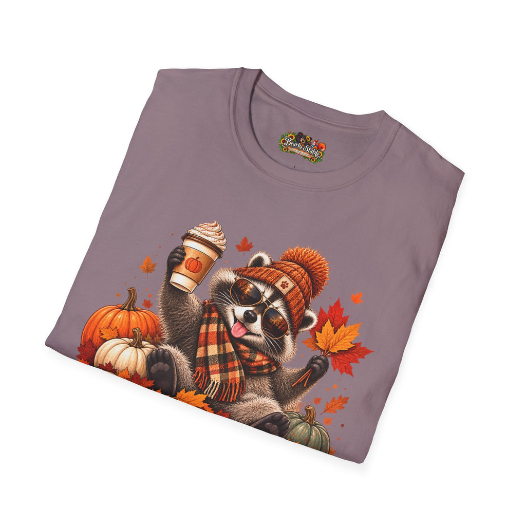 'Tis the Season Raccoon Fall Graphic Tee