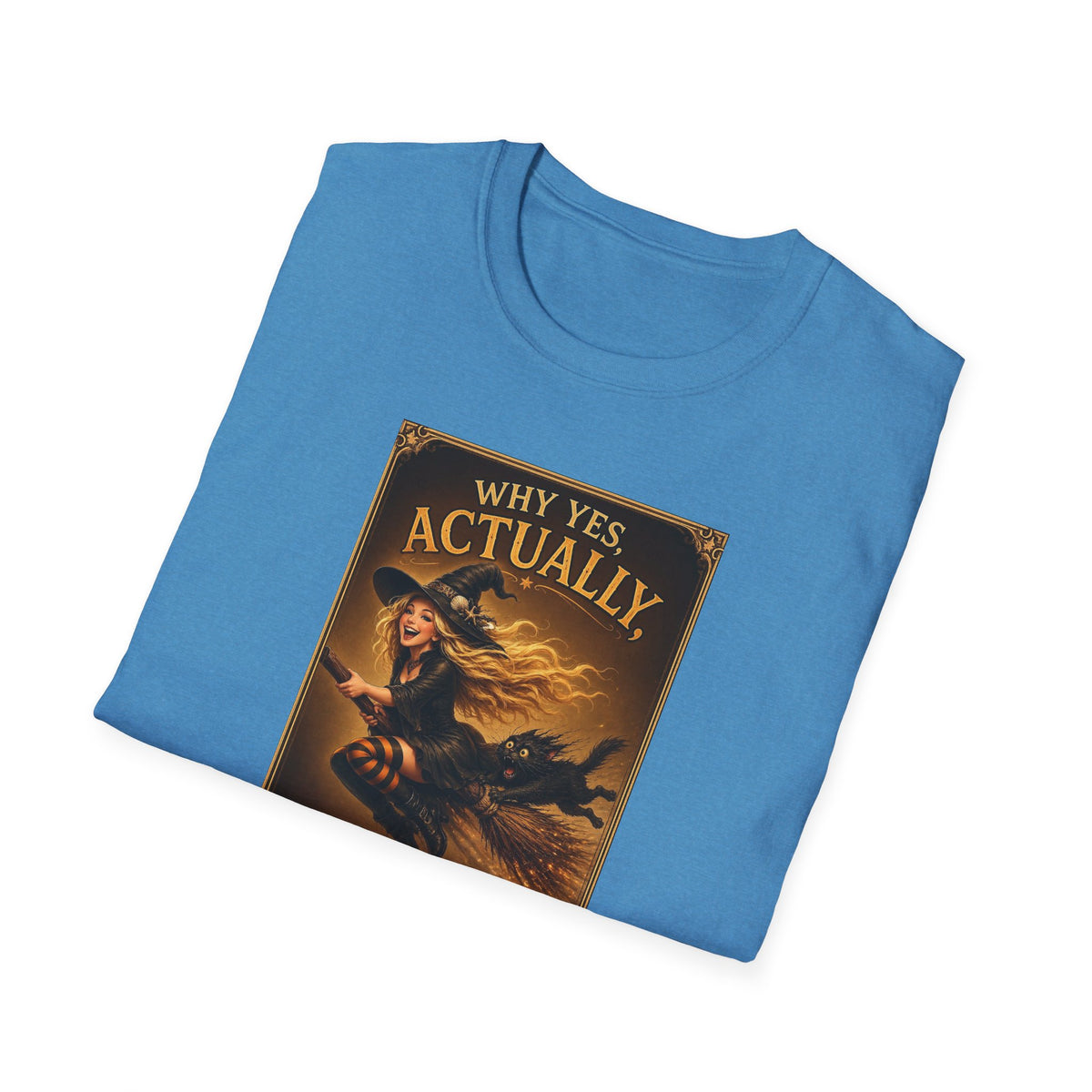 Witchy Vintage Tee — "Why Yes, Actually, I Can Drive a Stick"