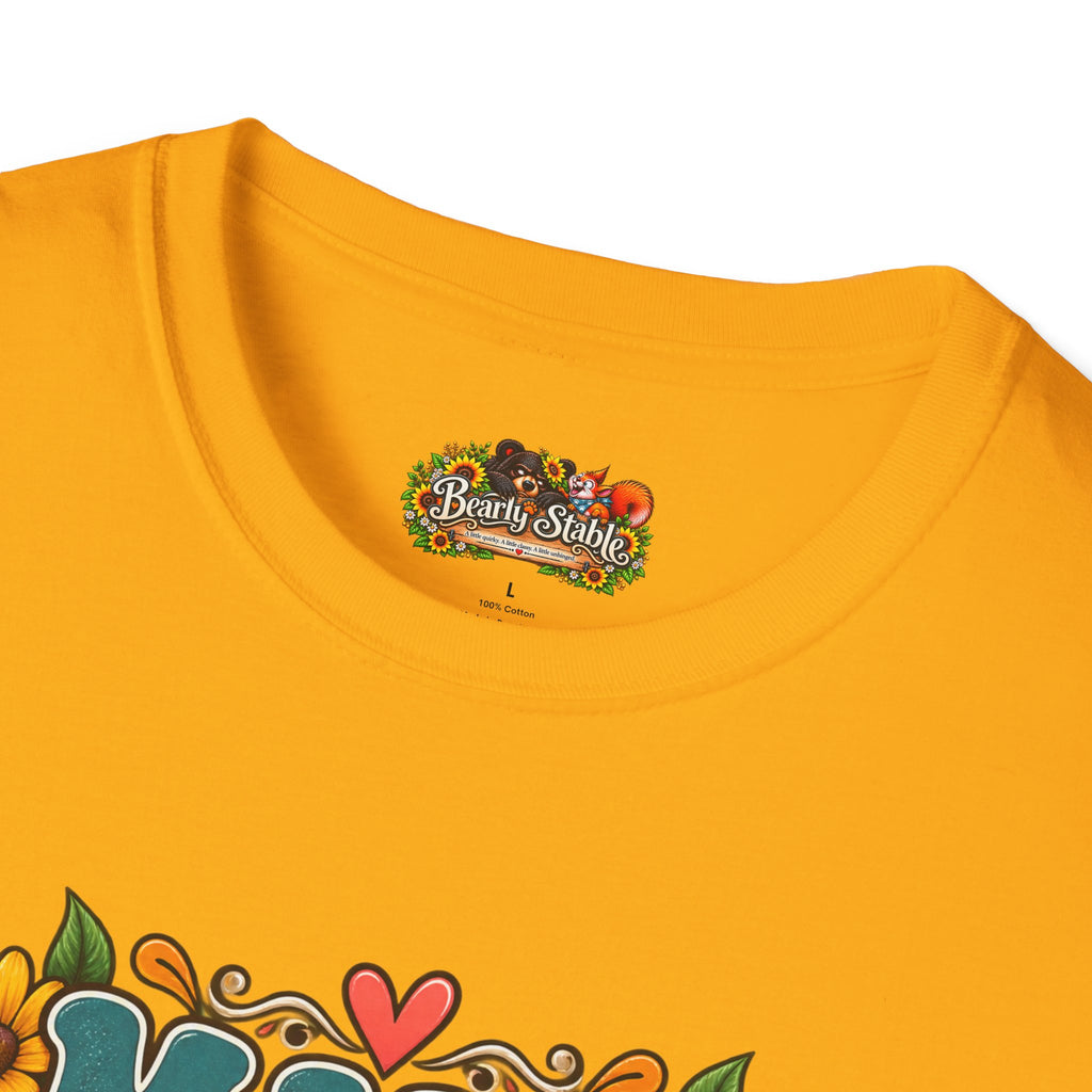 Make Love Not War T-Shirt — Retro Peace Sign Floral Tee