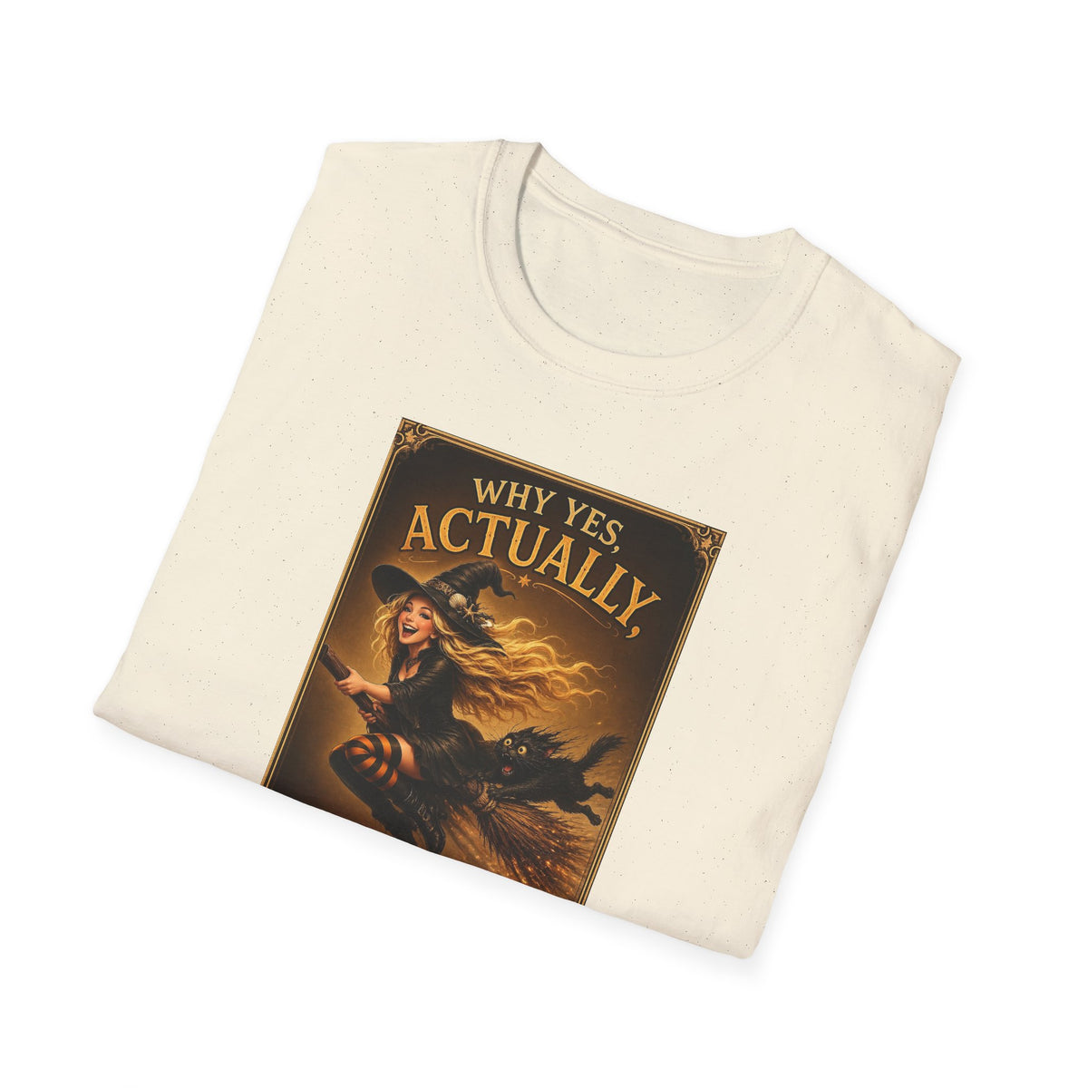 Witchy Vintage Tee — "Why Yes, Actually, I Can Drive a Stick"