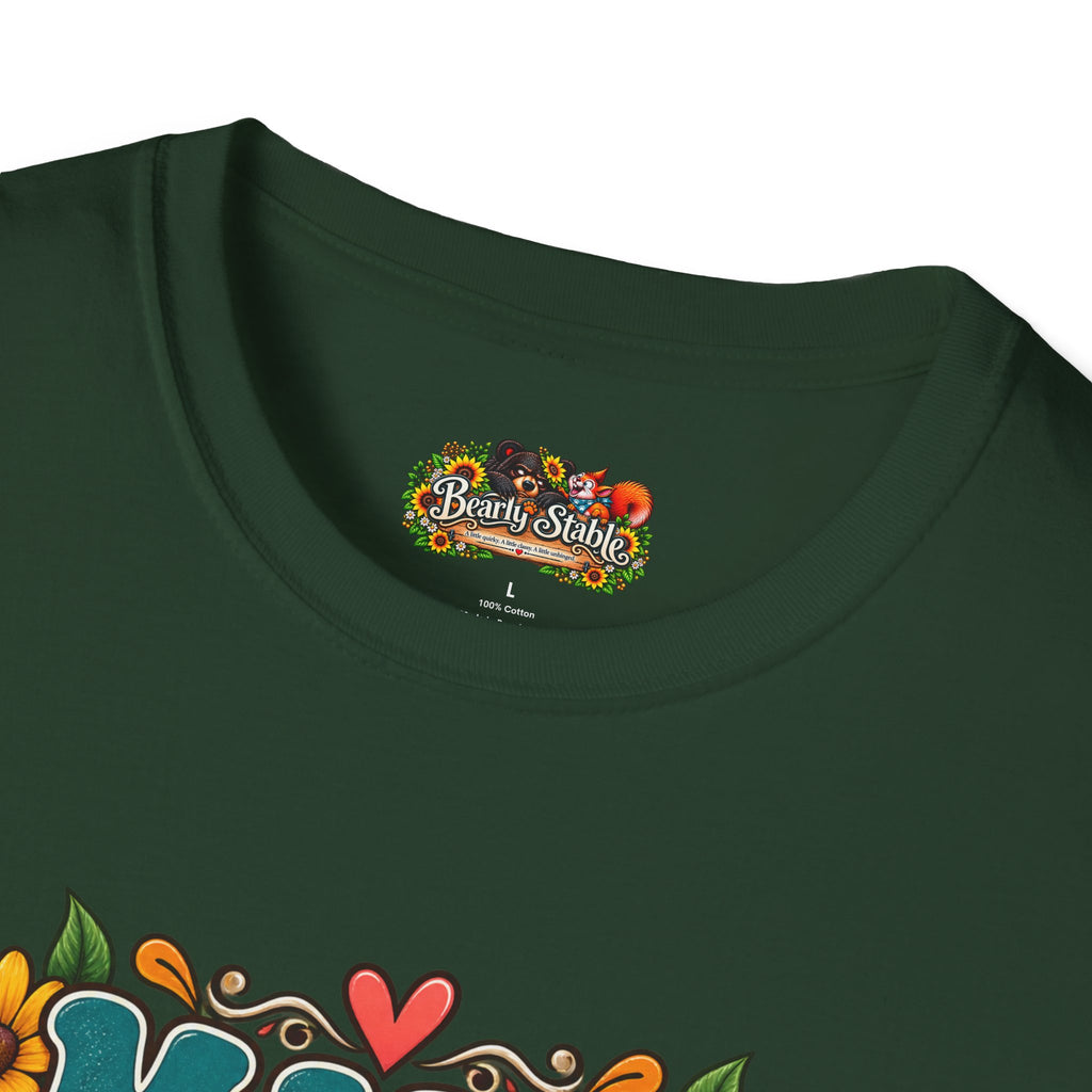 Make Love Not War T-Shirt — Retro Peace Sign Floral Tee
