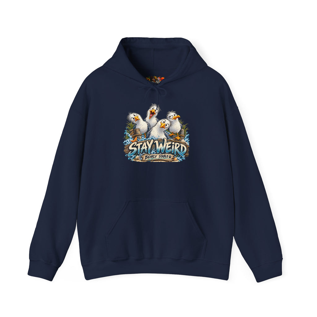 Stay Weird Seagull Hoodie