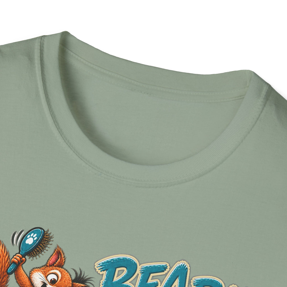 Bearly Bothered T-Shirt — Cute Sleepy Bear & Squirrel Graphic Tee
