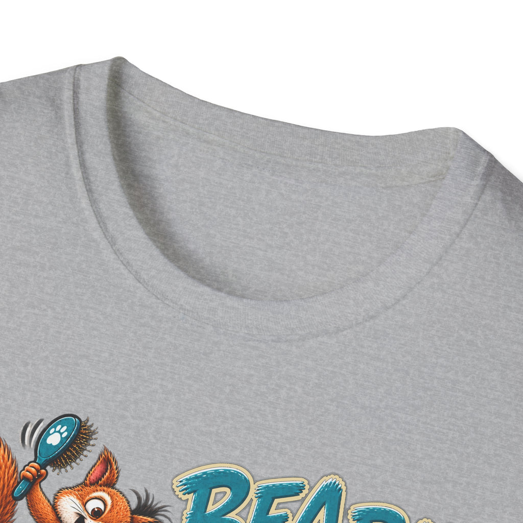 Bearly Bothered T-Shirt — Cute Sleepy Bear & Squirrel Graphic Tee
