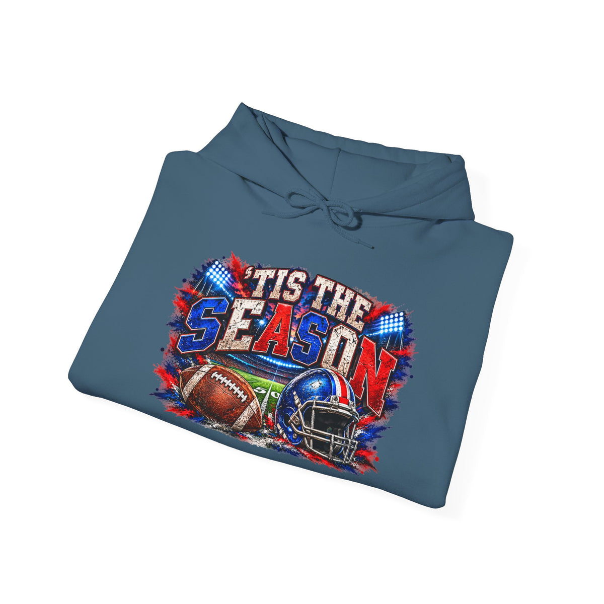 Tis The Season Football Hoodie –Sports Fan Pullover