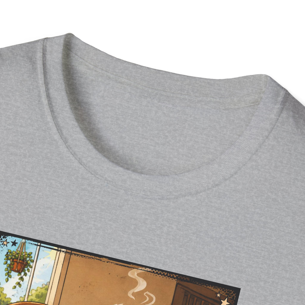 Coffee & Cat T‑Shirt — "You want it WHEN?" Vintage Cozy Mug Tee