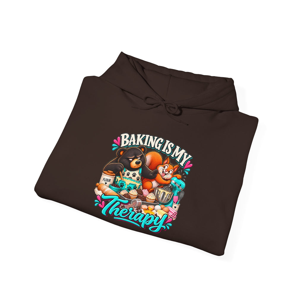 Baking Is My Therapy Hoodie