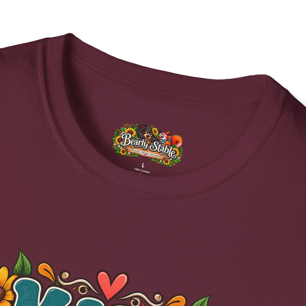 Make Love Not War T-Shirt — Retro Peace Sign Floral Tee