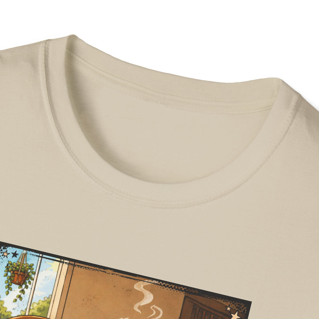 Coffee & Cat T‑Shirt — "You want it WHEN?" Vintage Cozy Mug Tee