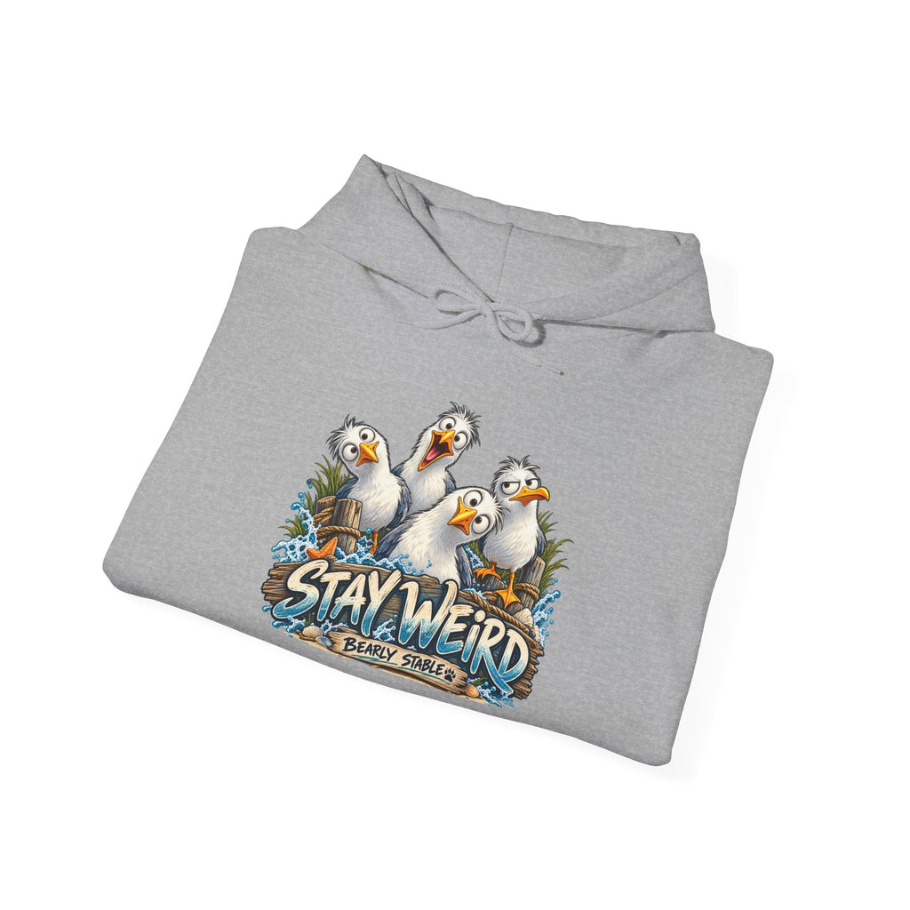 Stay Weird Seagull Hoodie