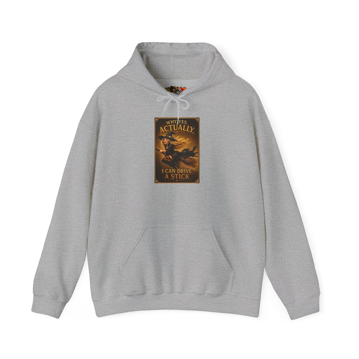 "Why yes, actually i can drive a stick" Vintage Halloween Sweatshirt
