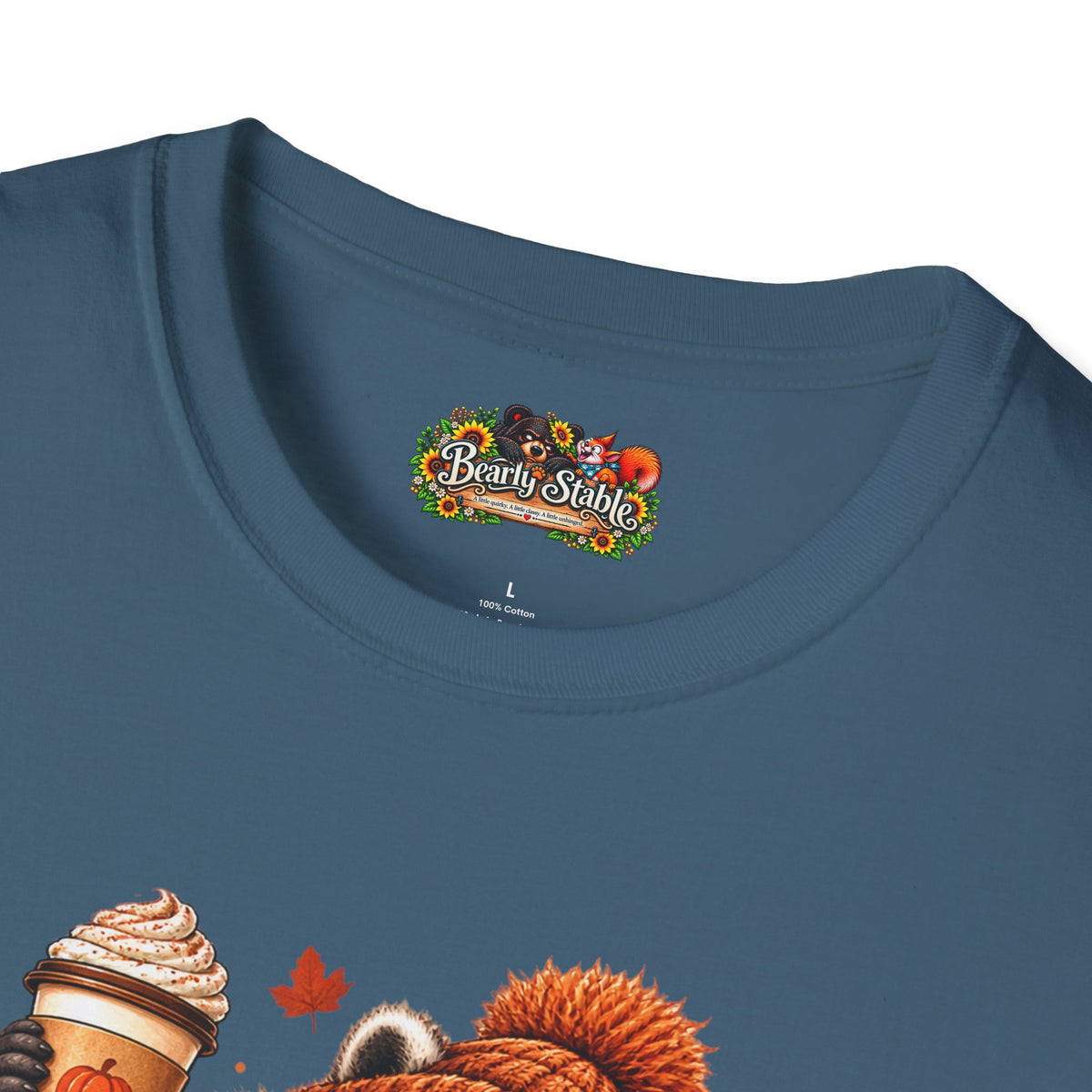 'Tis the Season Raccoon Fall Graphic Tee
