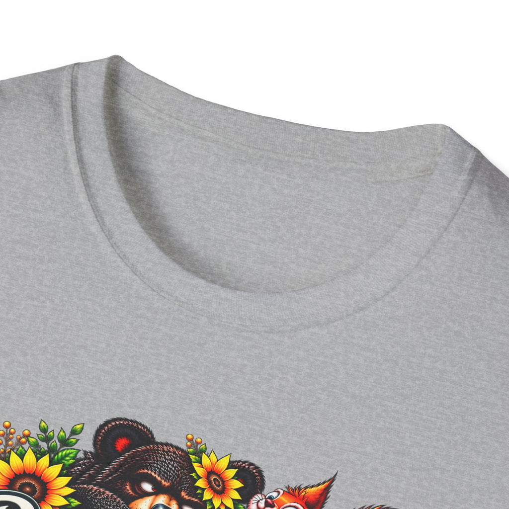 Bearly Stable Floral Graphic Tee