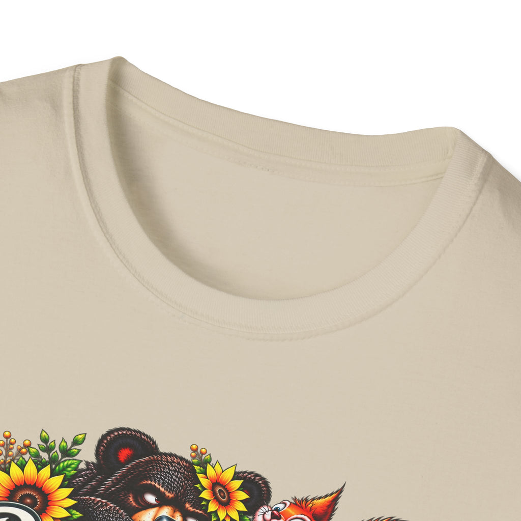 Bearly Stable Floral Graphic Tee