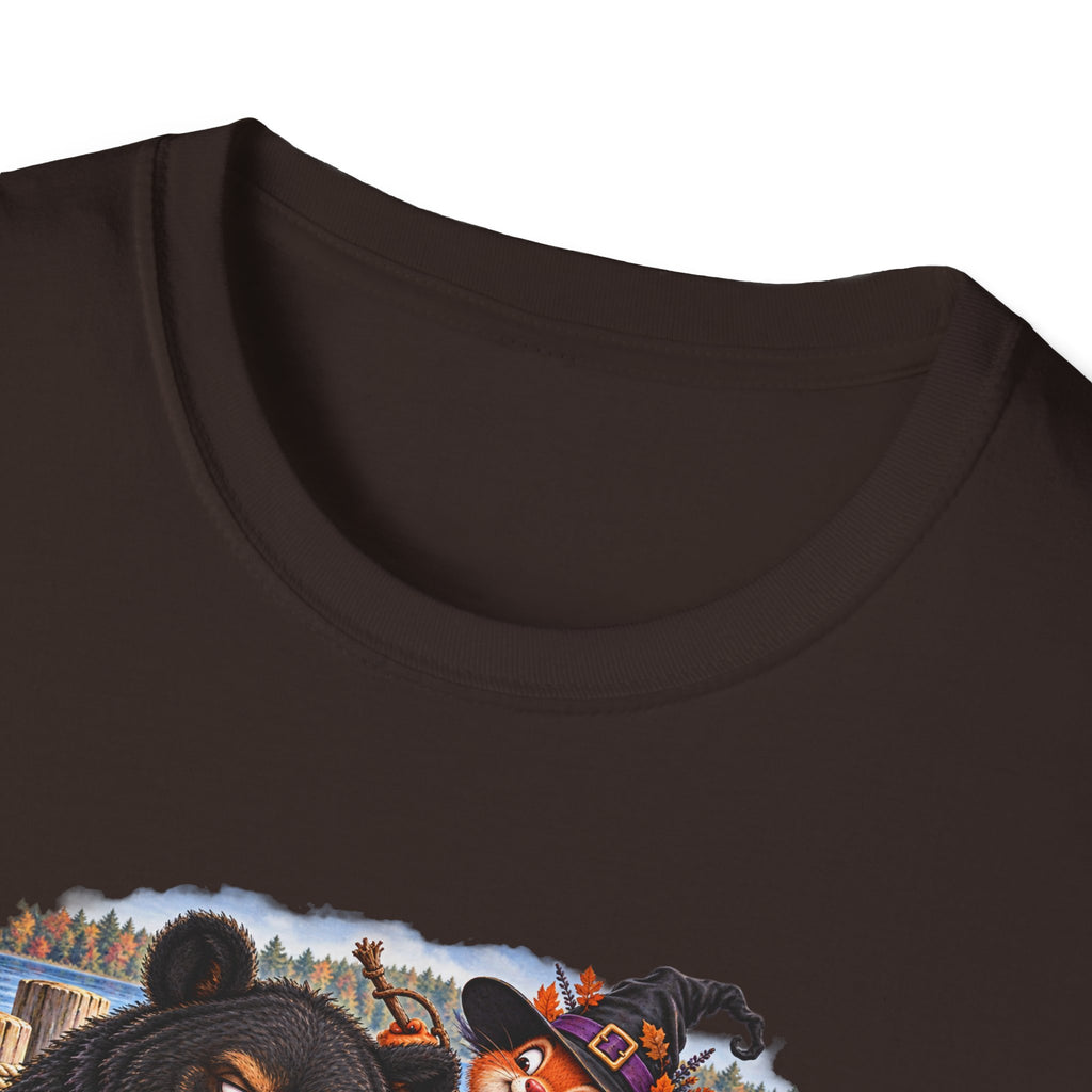 Quit Your Witching Halloween T-Shirt — Funny Witch Cats Graphic Tee