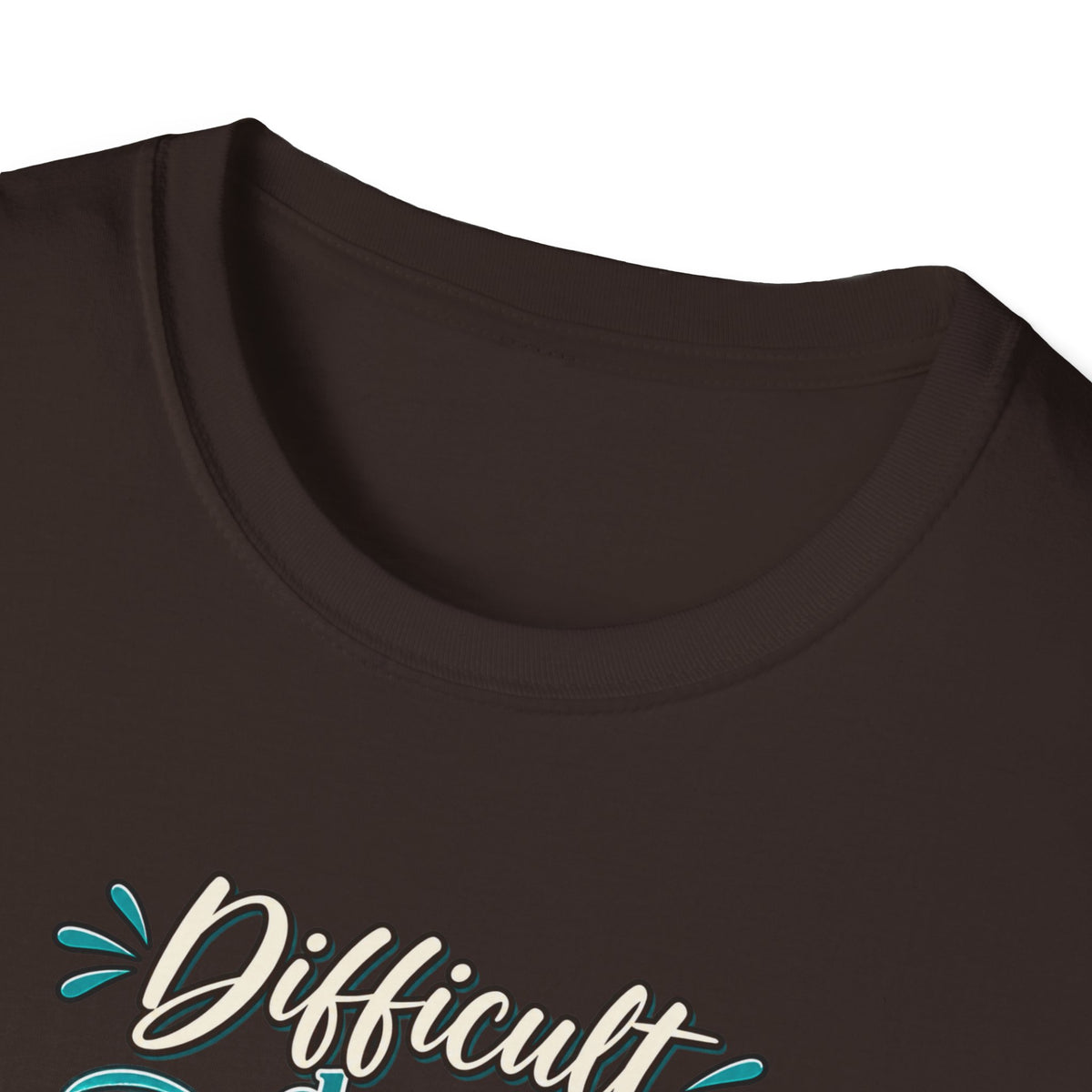 Beach Coffee T‑Shirt Difficult Days deserve a Dunkin” Summer Beach Tee