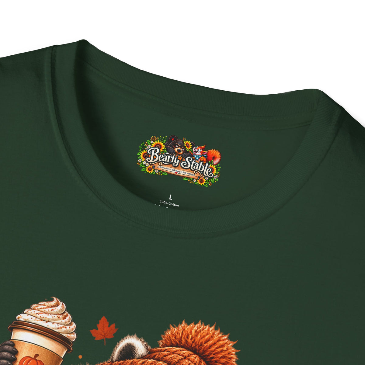 'Tis the Season Raccoon Fall Graphic Tee