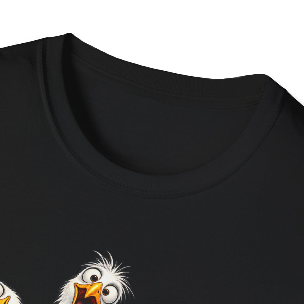Stay Weird Seagulls T-Shirt — Funny Beach Crew Tee
