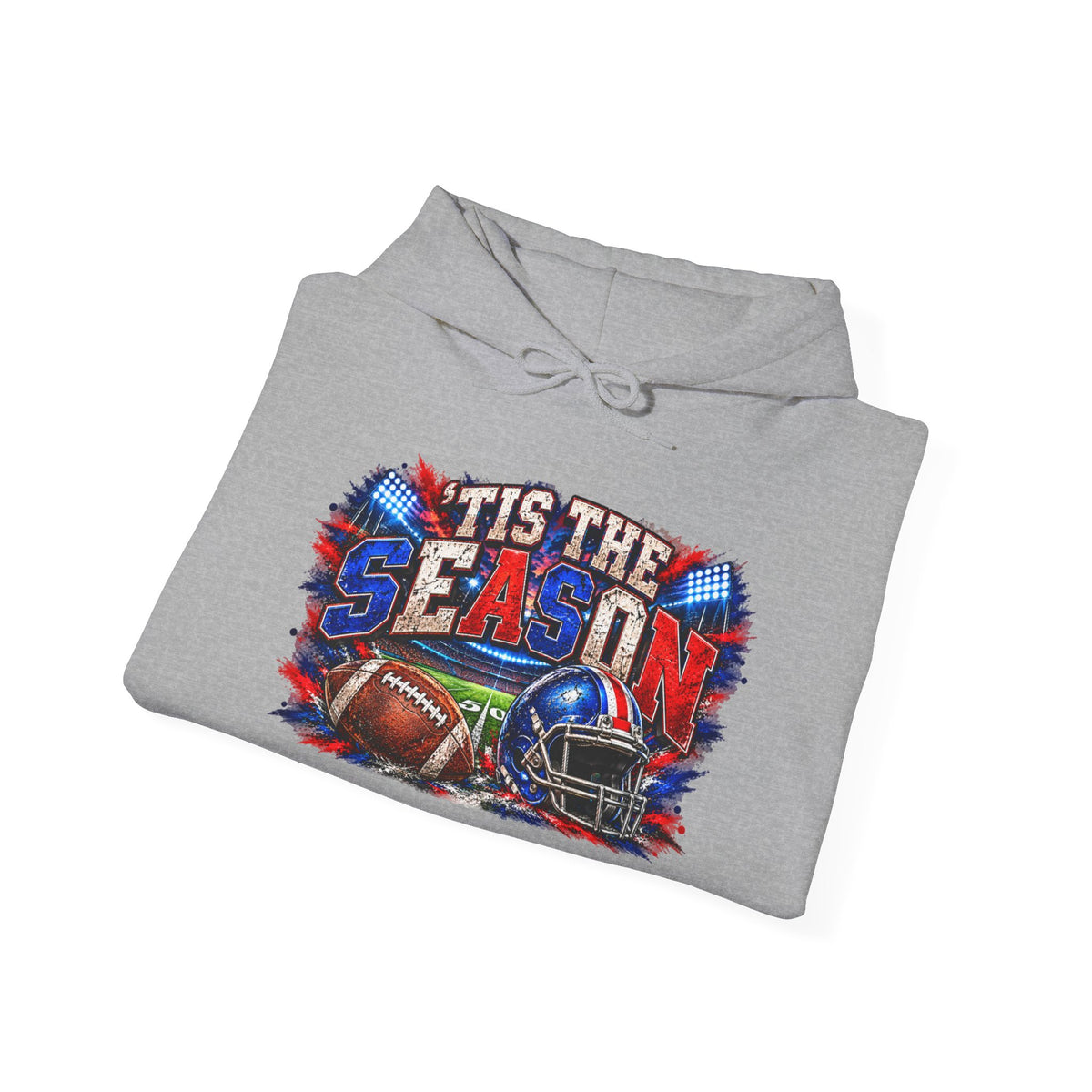 Tis The Season Football Hoodie –Sports Fan Pullover