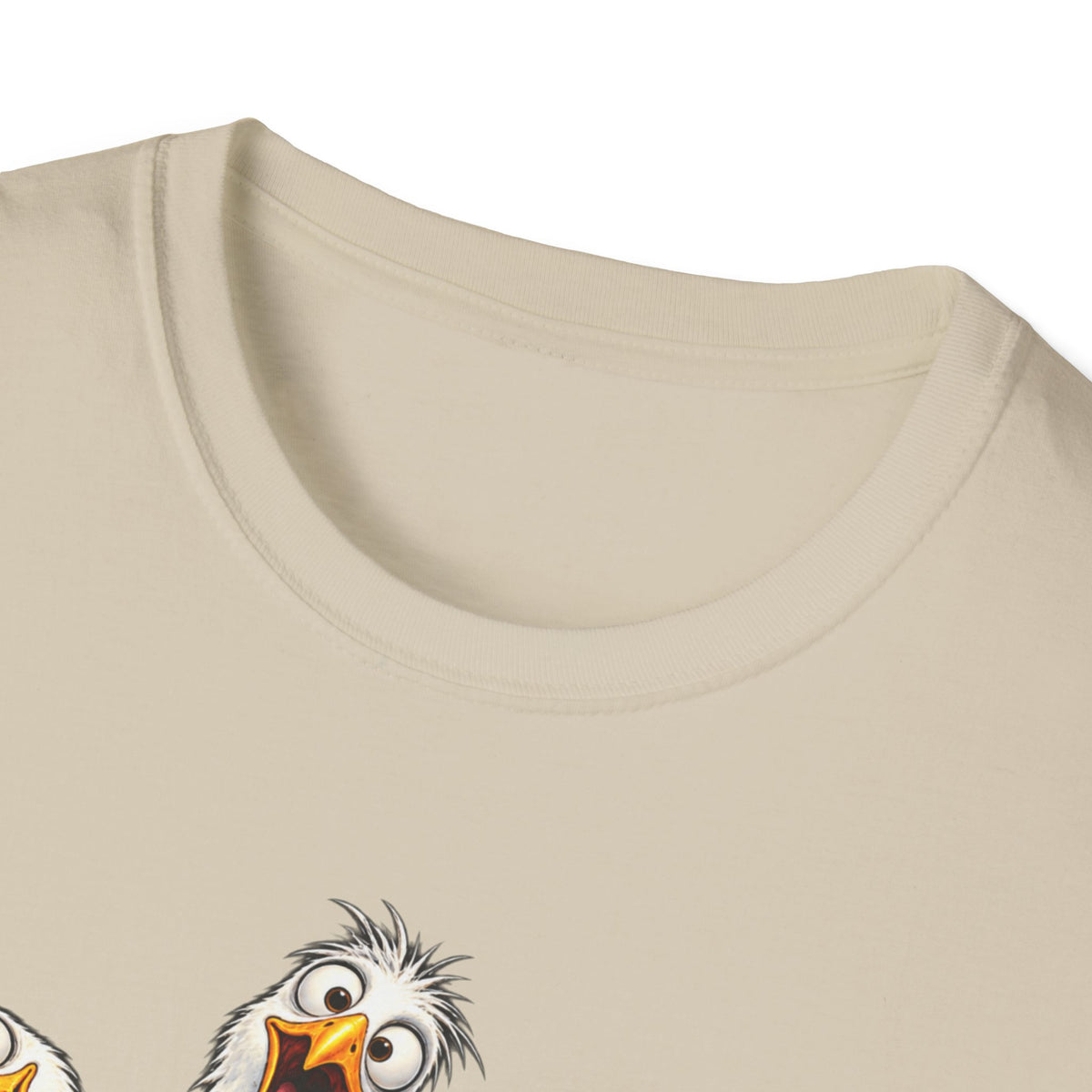 Stay Weird Seagulls T-Shirt — Funny Beach Crew Tee