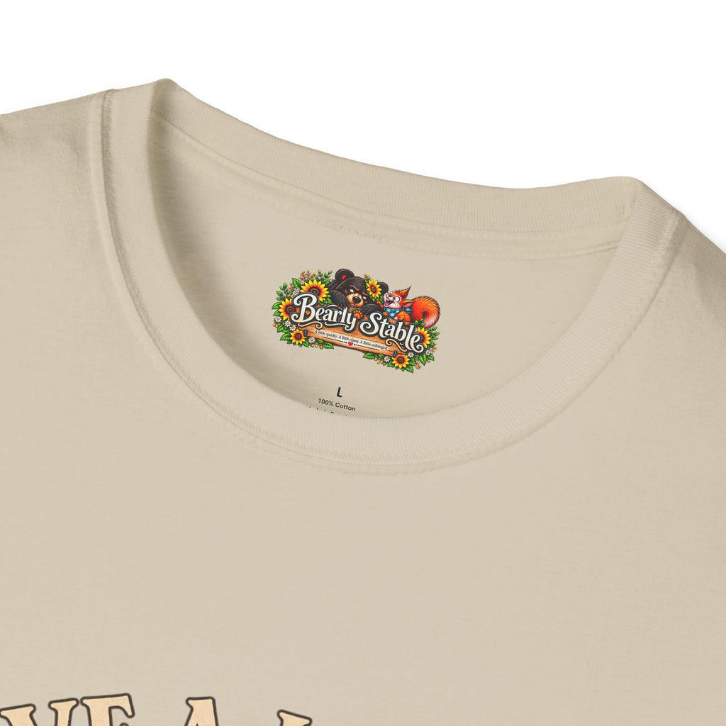 Live a Little Laugh Often Find More Shells T-Shirt – Beachy Seashell Retro Tee