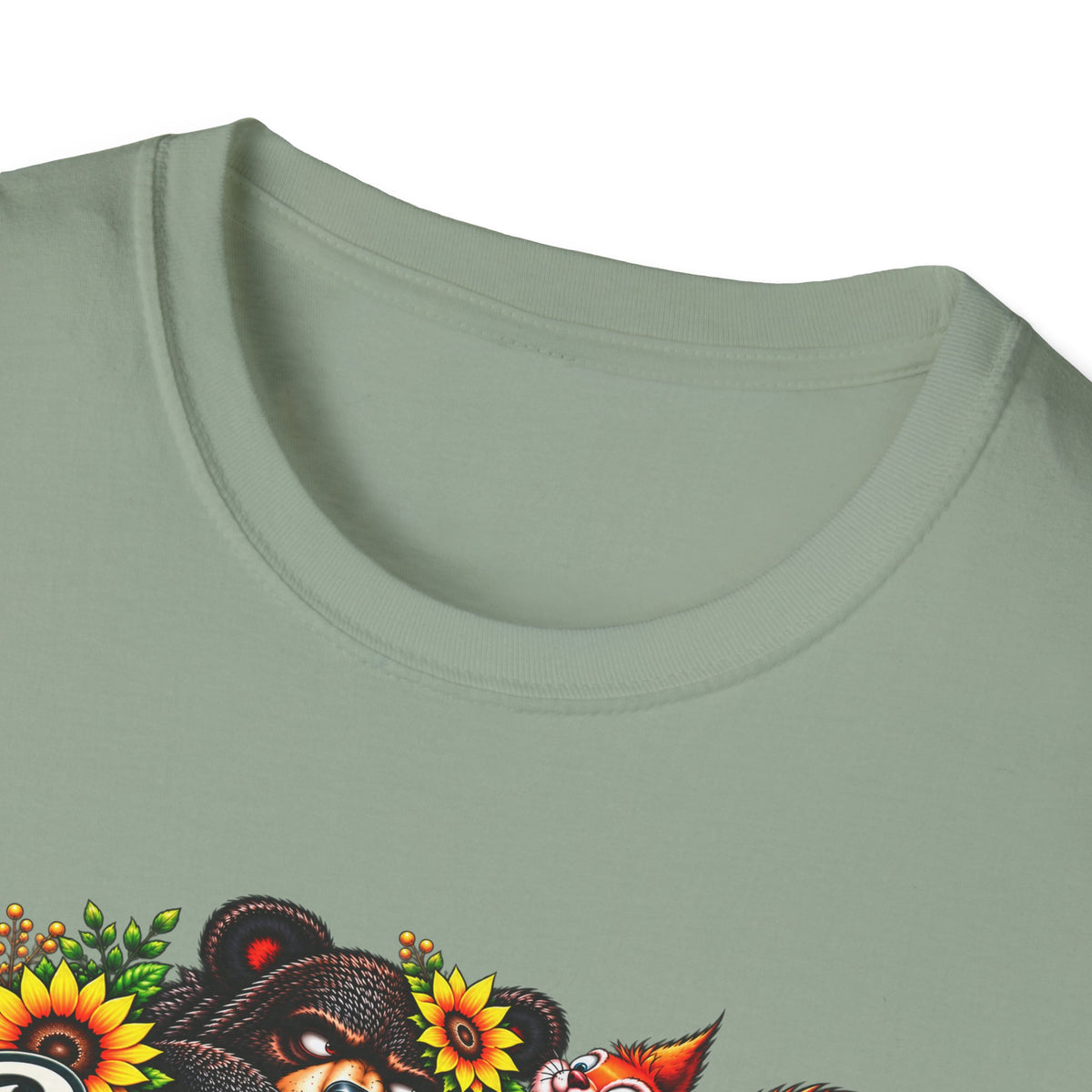 Bearly Stable Floral Graphic Tee