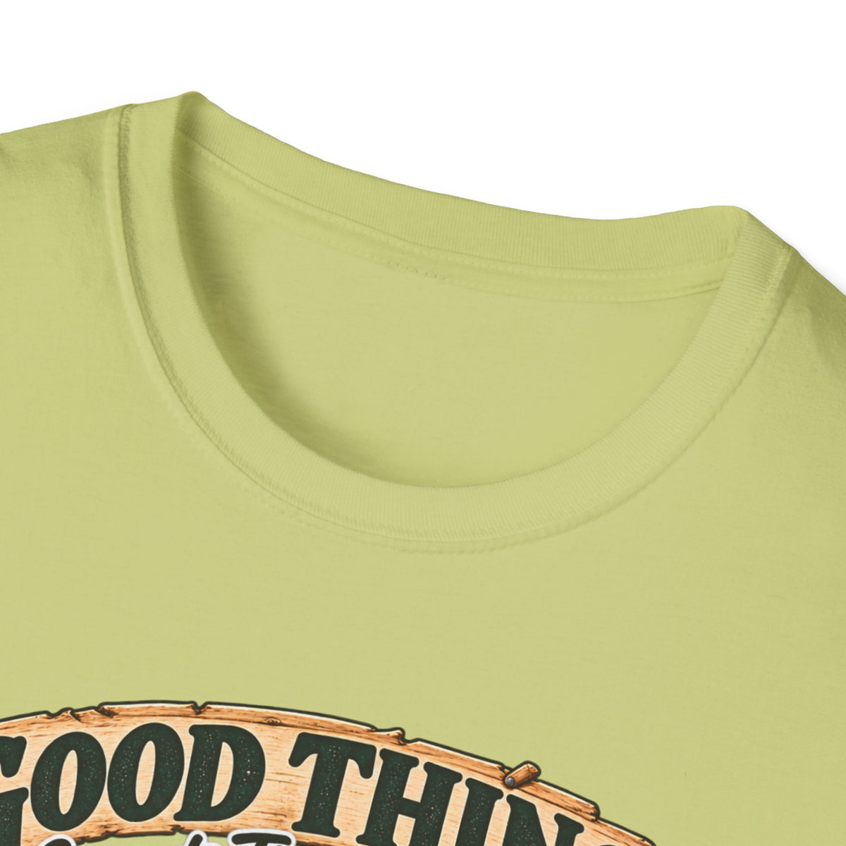 Fishing T-Shirt — "Good Things Come to Those Who Bait" Vintage Angler Tee