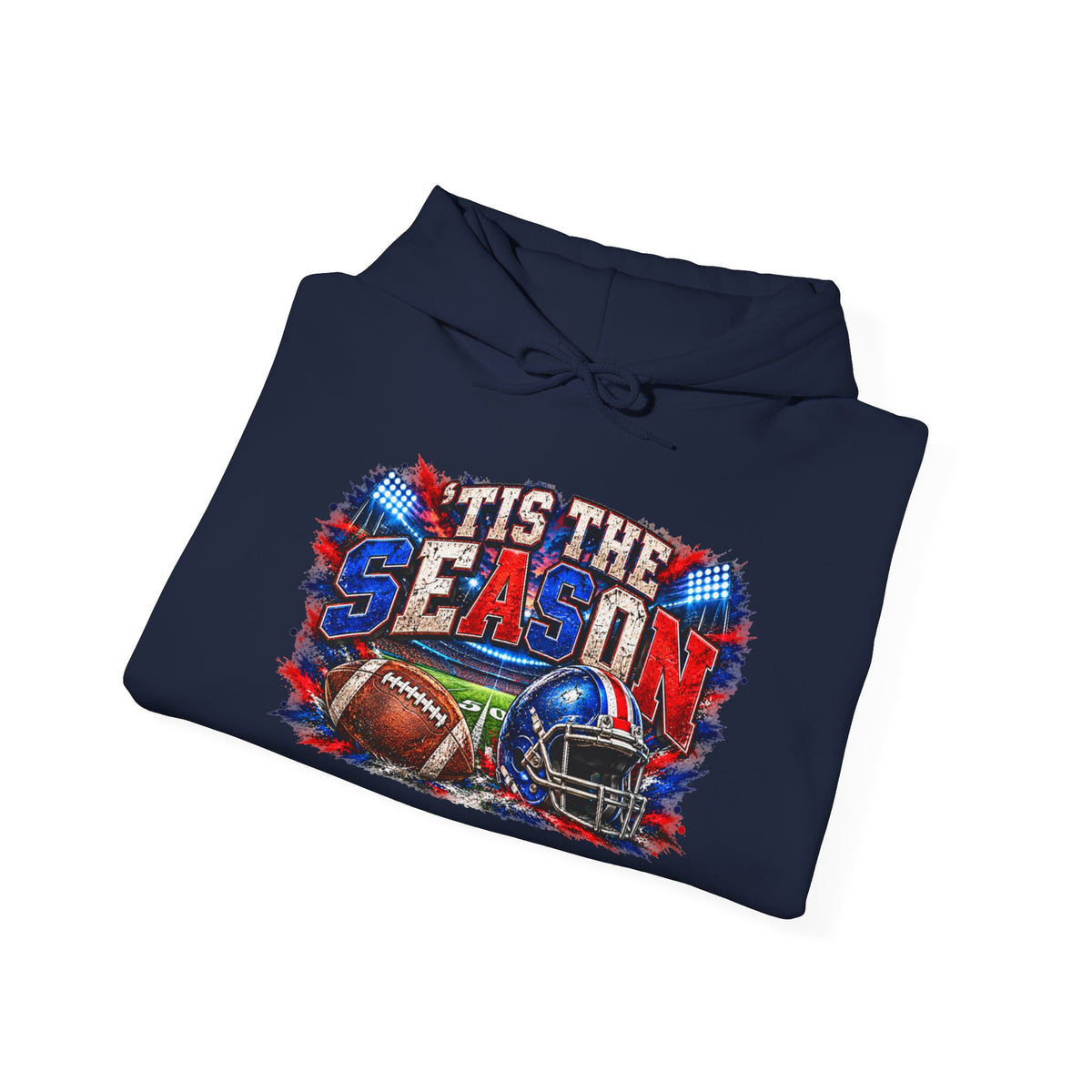 Tis The Season Football Hoodie –Sports Fan Pullover