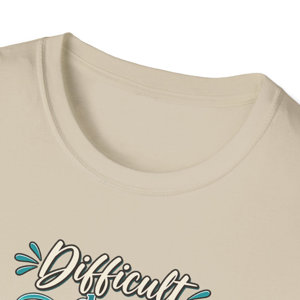 Beach Coffee T‑Shirt Difficult Days deserve a Dunkin” Summer Beach Tee