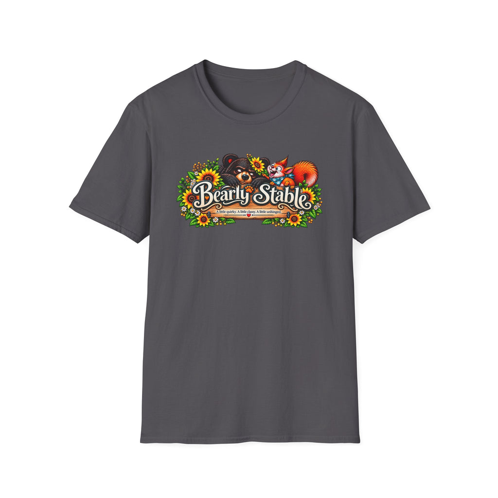 Bearly Stable Floral Graphic Tee