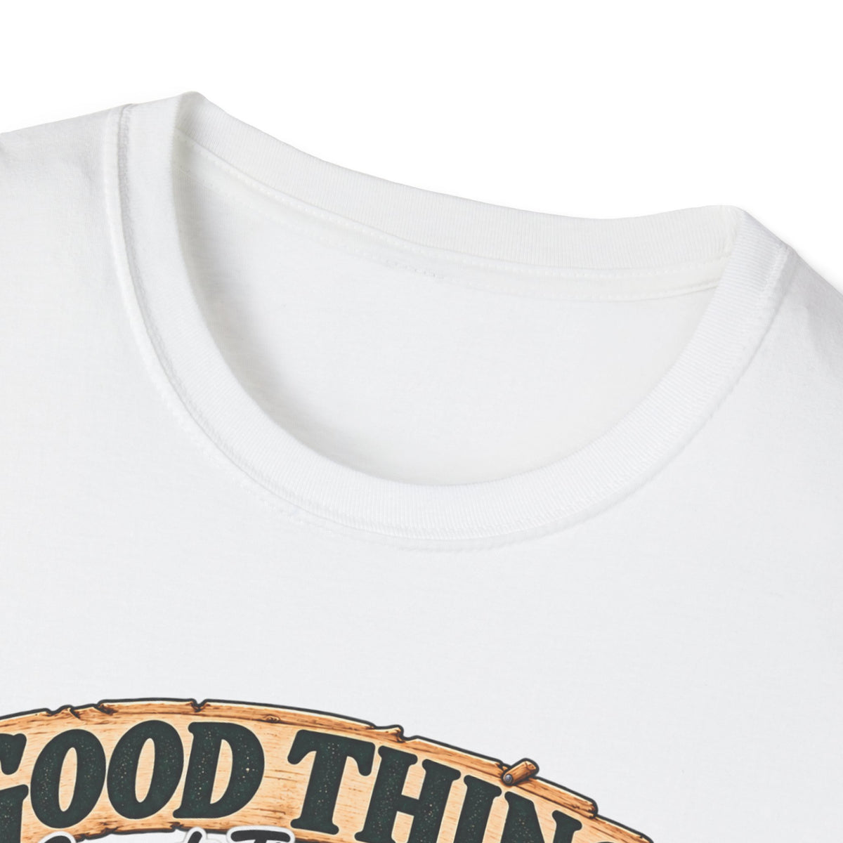 Fishing T-Shirt — "Good Things Come to Those Who Bait" Vintage Angler Tee