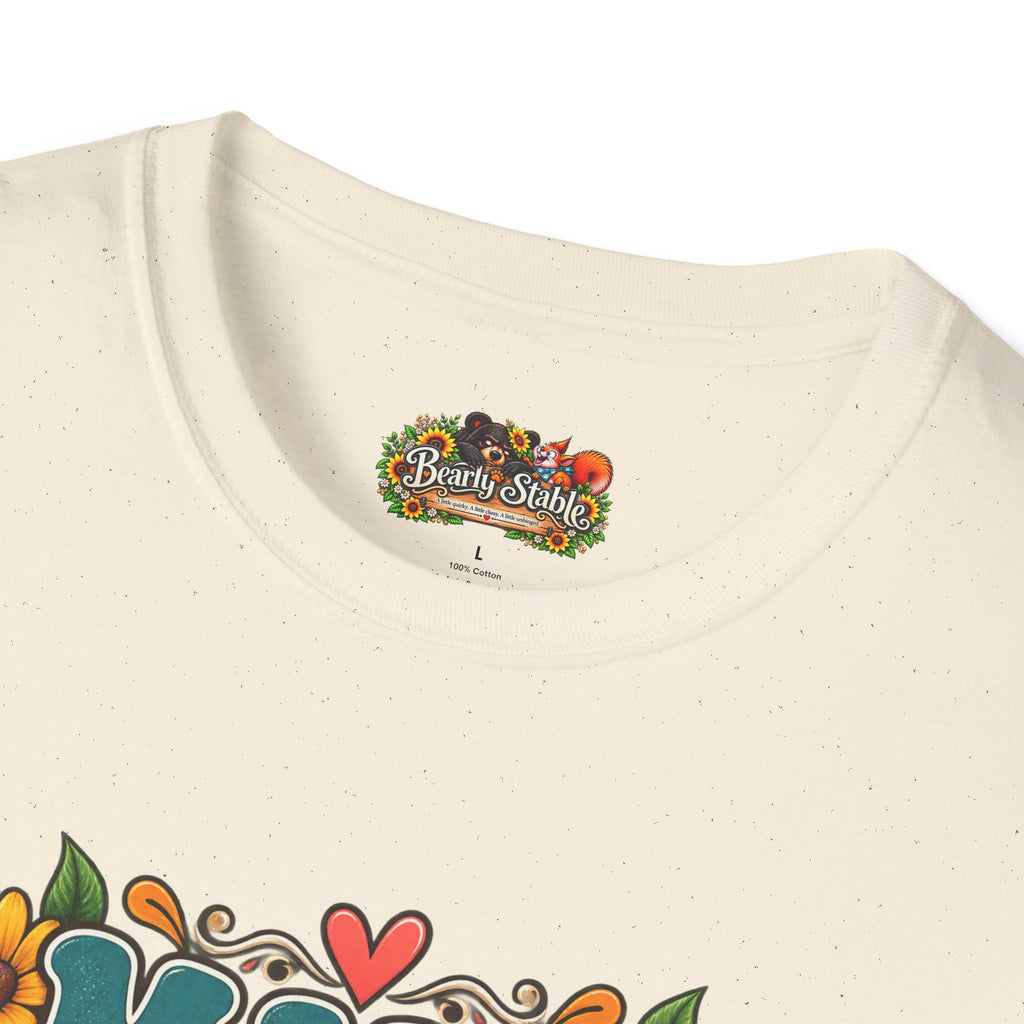 Make Love Not War T-Shirt — Retro Peace Sign Floral Tee