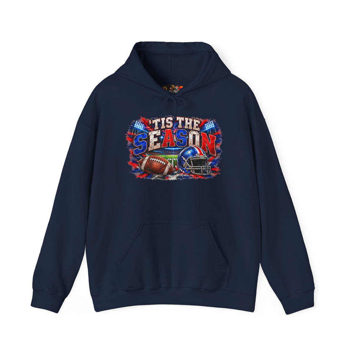 Tis The Season Football Hoodie –Sports Fan Pullover