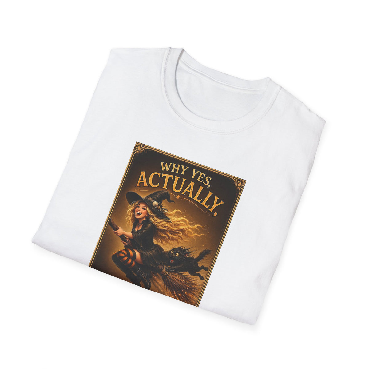 Witchy Vintage Tee — "Why Yes, Actually, I Can Drive a Stick"