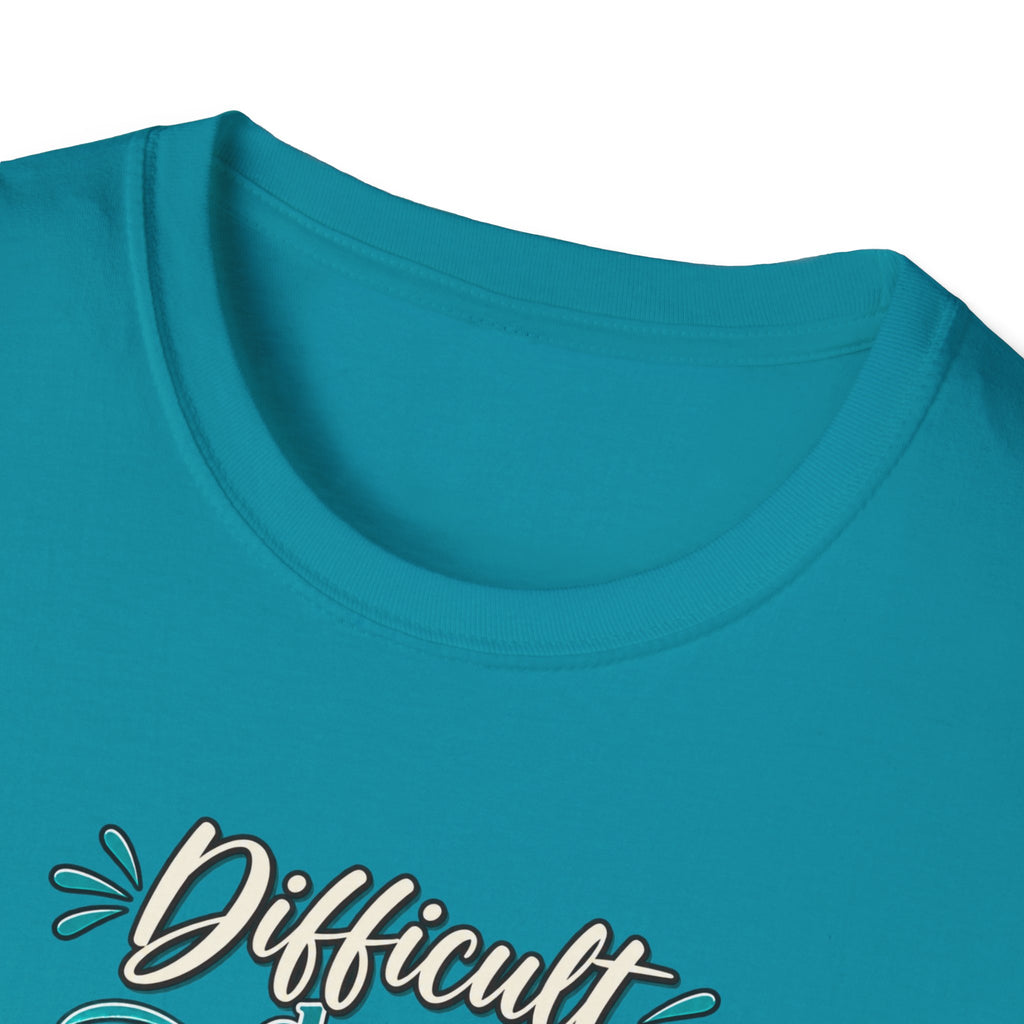Beach Coffee T‑Shirt Difficult Days deserve a Dunkin” Summer Beach Tee