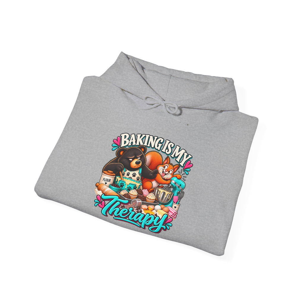 Baking Is My Therapy Hoodie