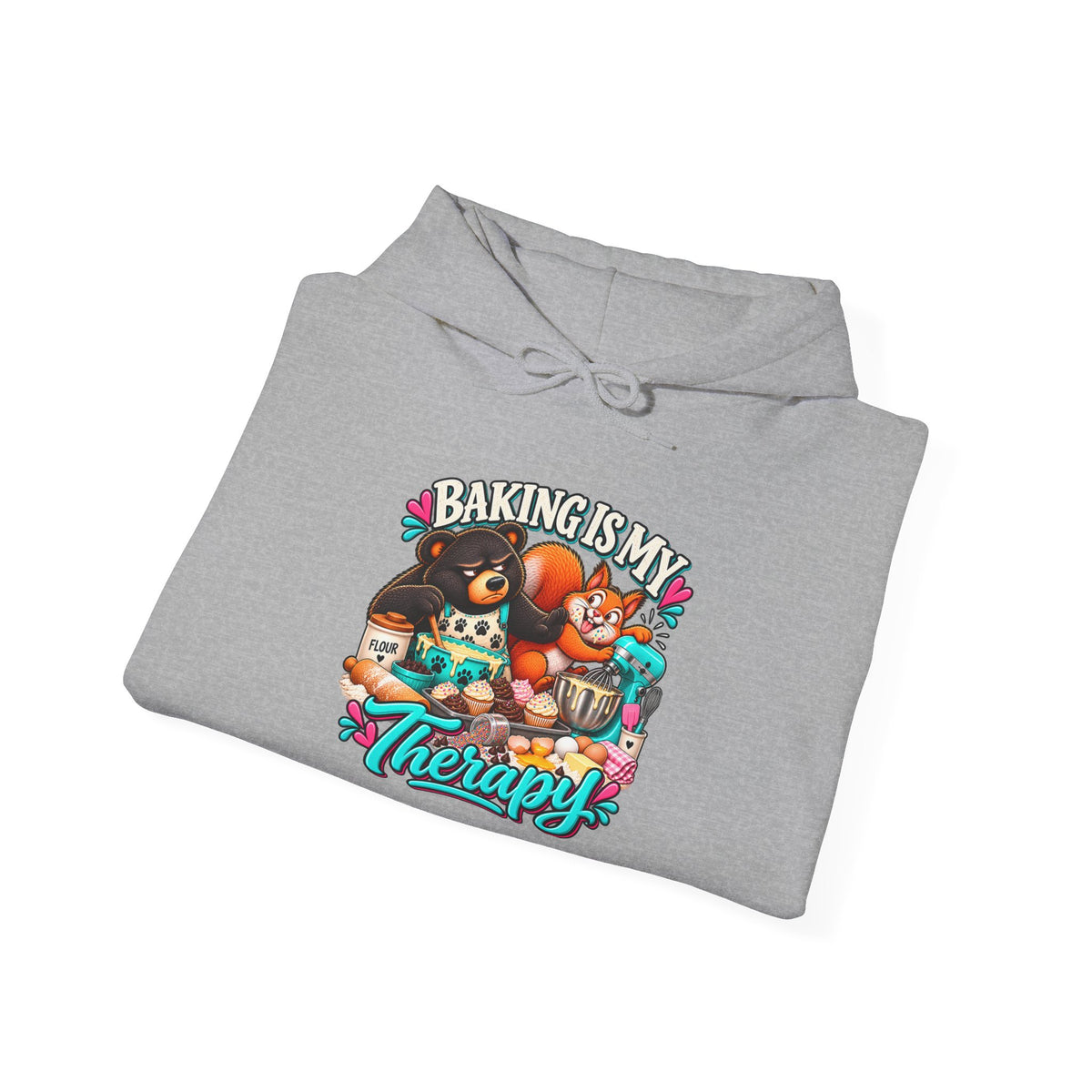 Baking Is My Therapy Hoodie
