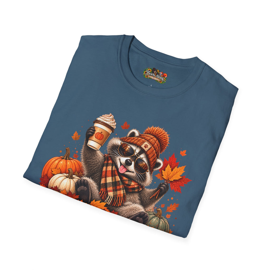 'Tis the Season Raccoon Fall Graphic Tee