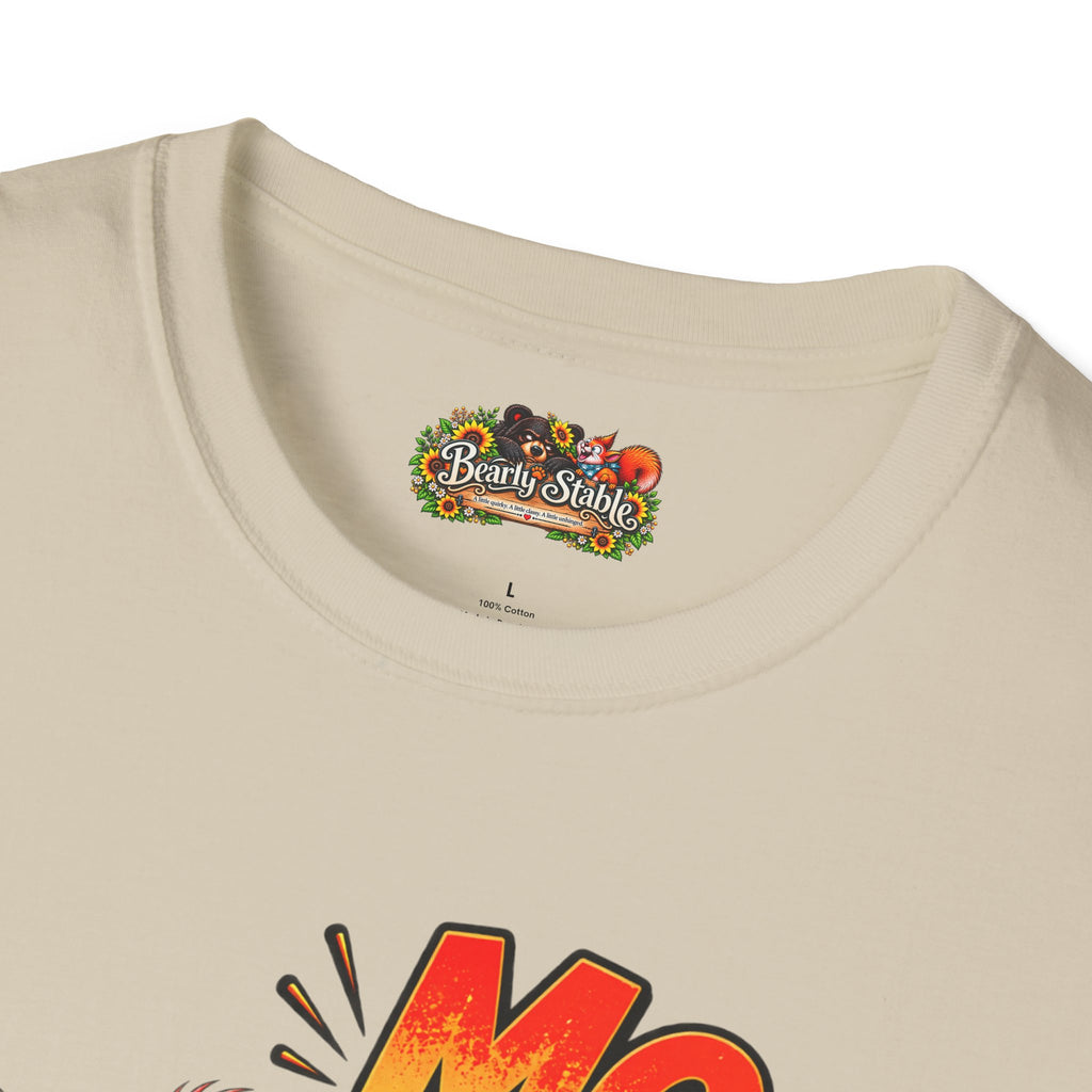 Thanksgiving Turkey 'MOO!' Cartoon Turkeys Graphic T-Shirt