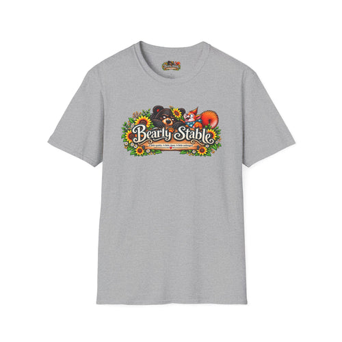 Bearly Stable Floral Graphic Tee