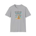 Beach Coffee T‑Shirt Difficult Days deserve a Dunkin” Summer Beach Tee
