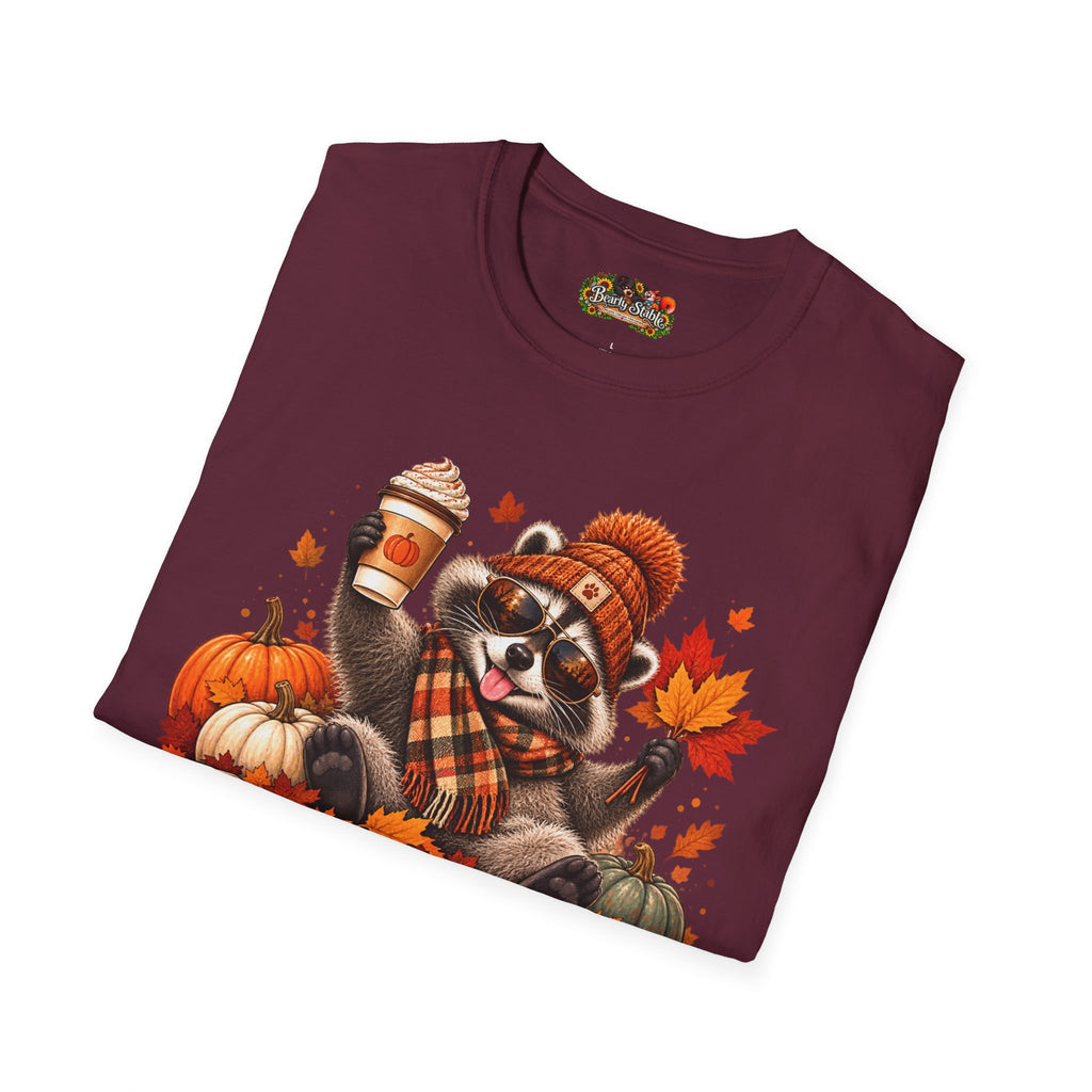'Tis the Season Raccoon Fall Graphic Tee