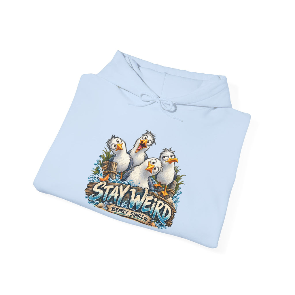 Stay Weird Seagull Hoodie