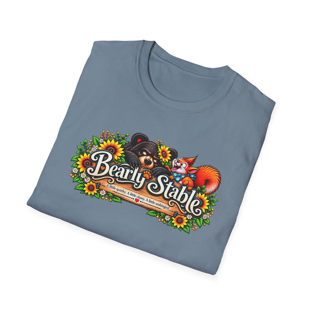 Bearly Stable Floral Graphic Tee