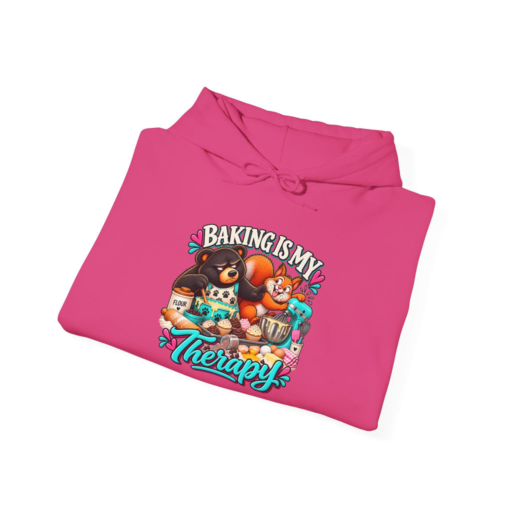 Baking Is My Therapy Hoodie