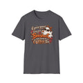 Ghost and Coffee Ghost Graphic Tee — “if you're gonna bring your boosheet, at least bring me a coffee too”
